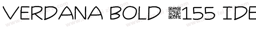 Verdana Bold 7155 Identity H字体转换